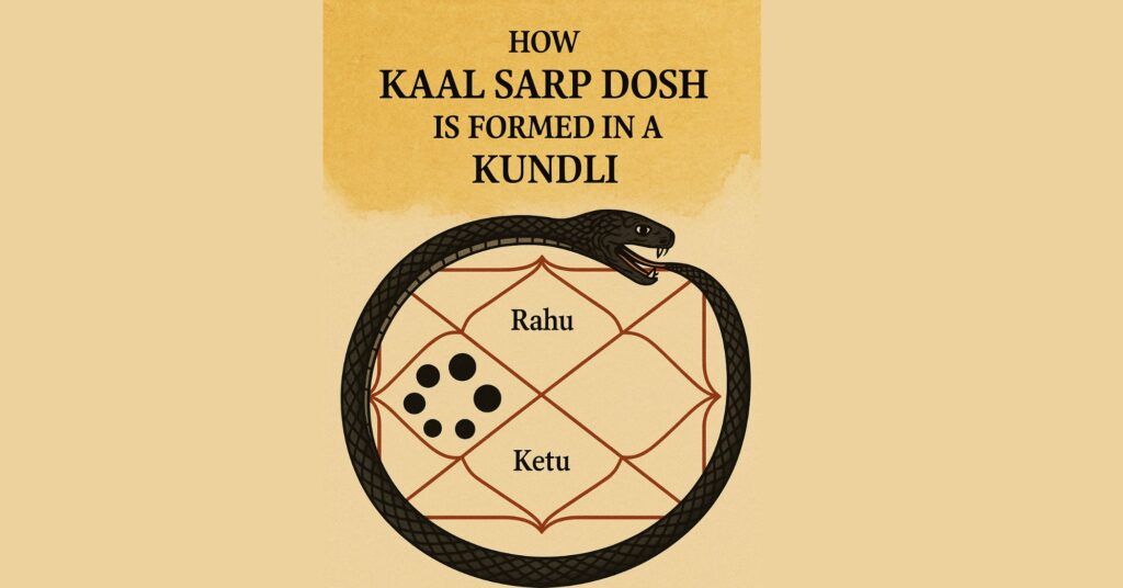 How Kaal Sarp Dosh is Formed in a Kundli