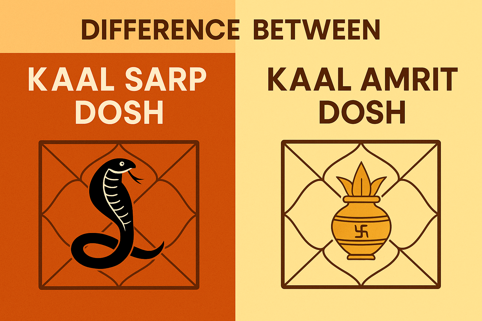 Difference Between Kaal Sarp Dosh and Kaal Amrit Dosh