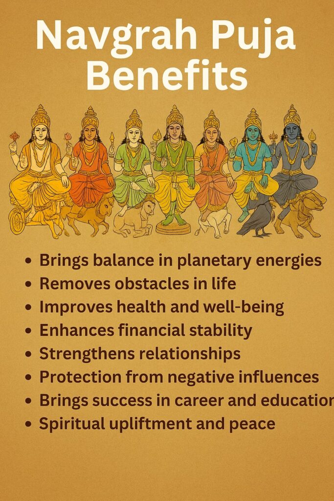 Navgrah Puja Benefits