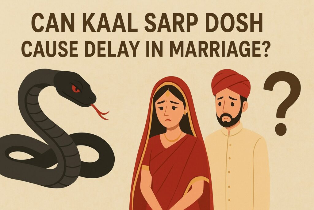 Can Kaal Sarp Dosh Cause Delay in Marriage