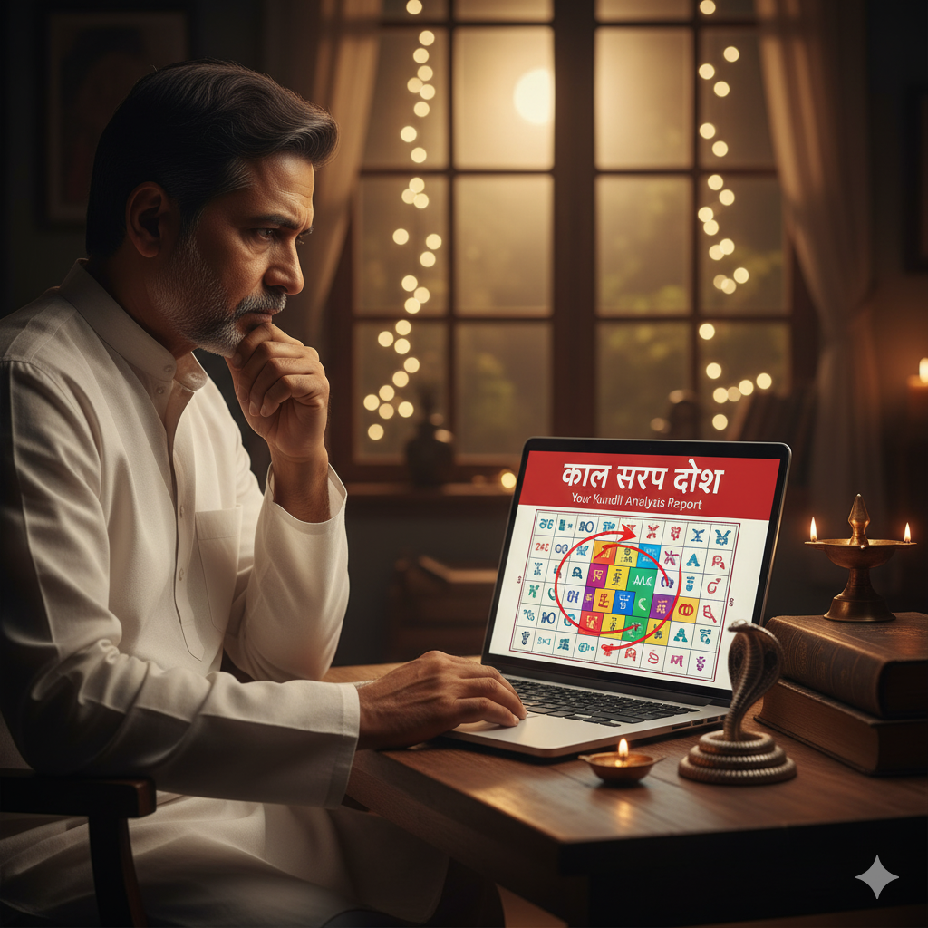 How to Check Kaal Sarp Yog in Kundli Online