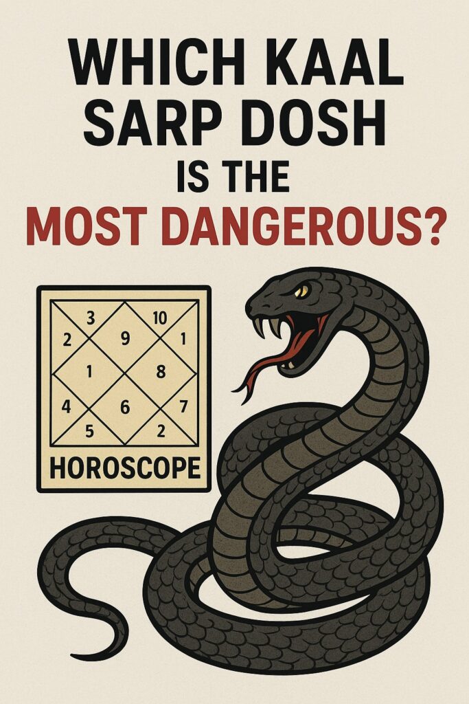 Which Kaal Sarp Dosh is the Most Dangerous