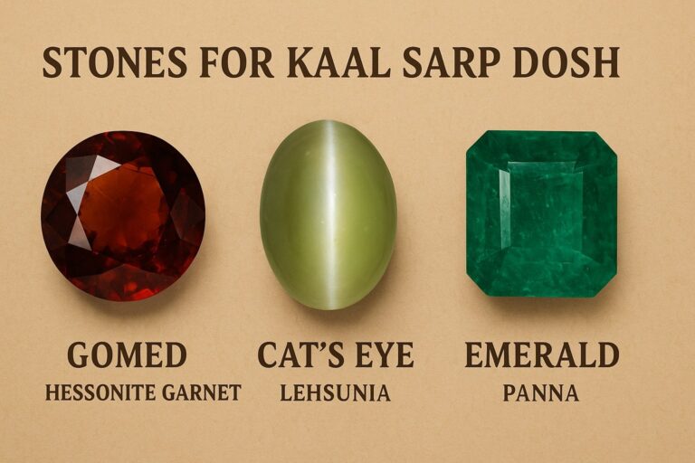 Which Stone is Good for Kaal Sarp Dosh