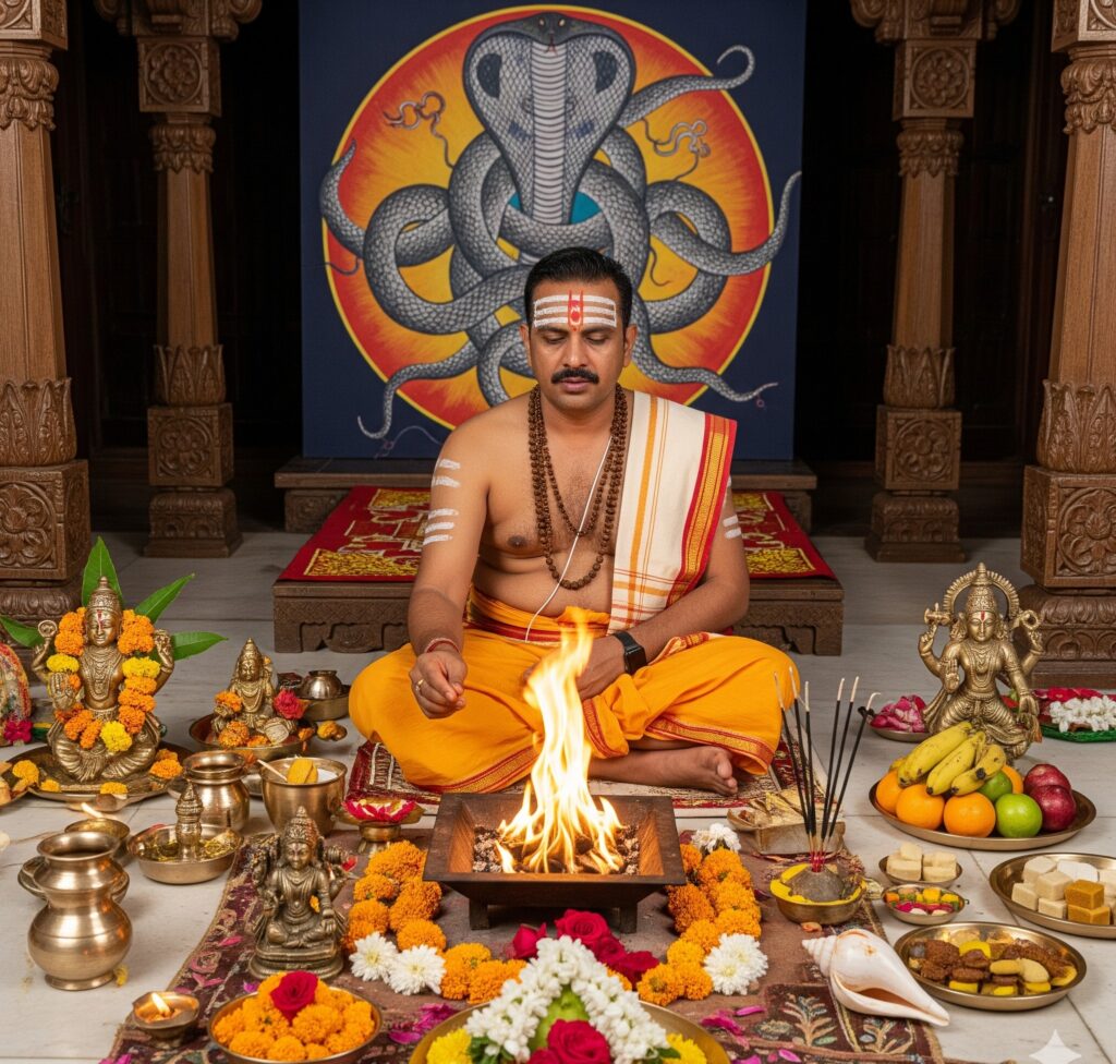 कर्कोटक कालसर्प दोष पूजा