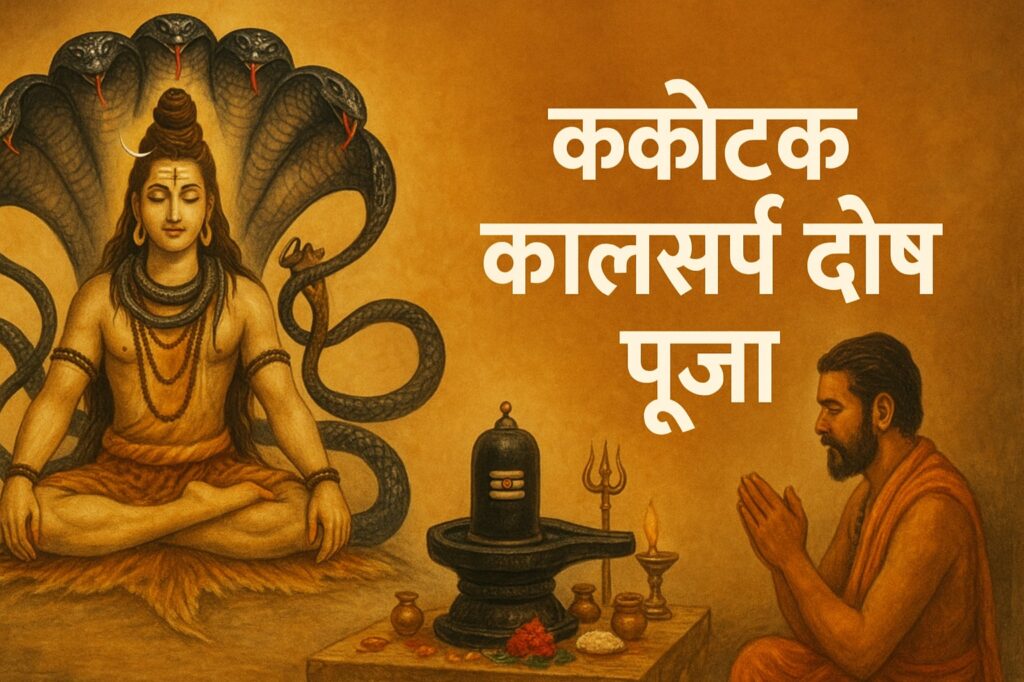 कर्कोटक कालसर्प दोष पूजा