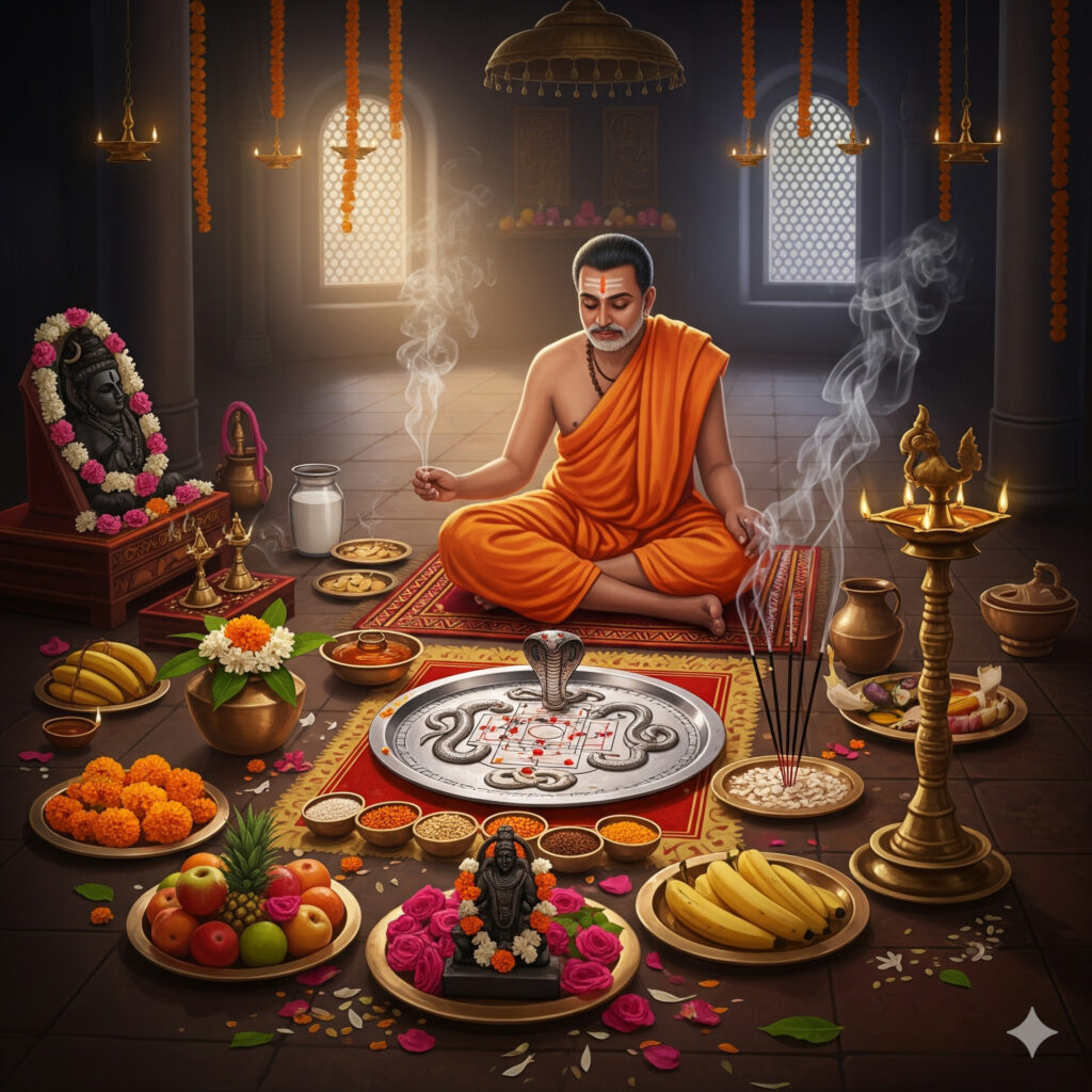 कालसर्प दोष की पूजा