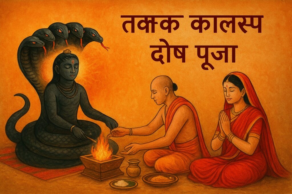 तक्षक कालसर्प दोष पूजा