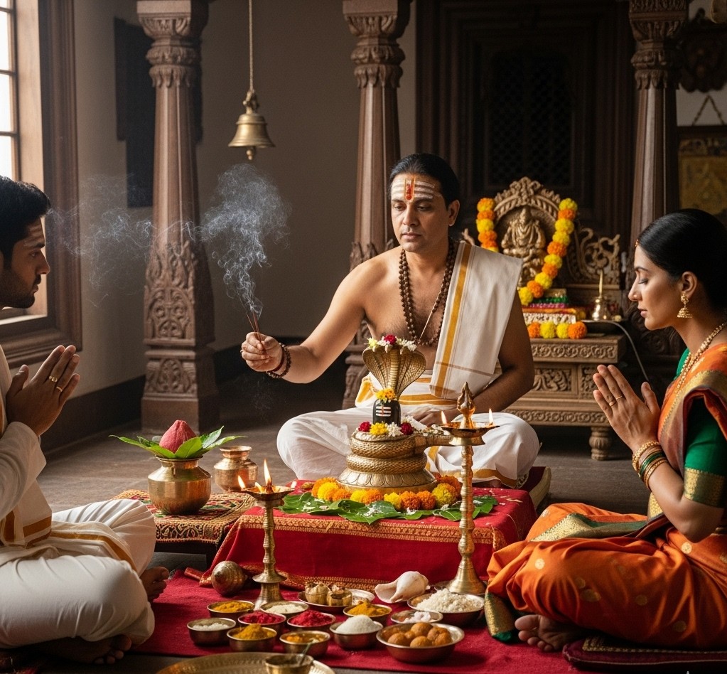 वासुकी कालसर्प दोष पूजा