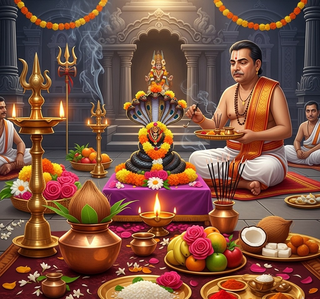 शंखपाल कालसर्प दोष पूजा