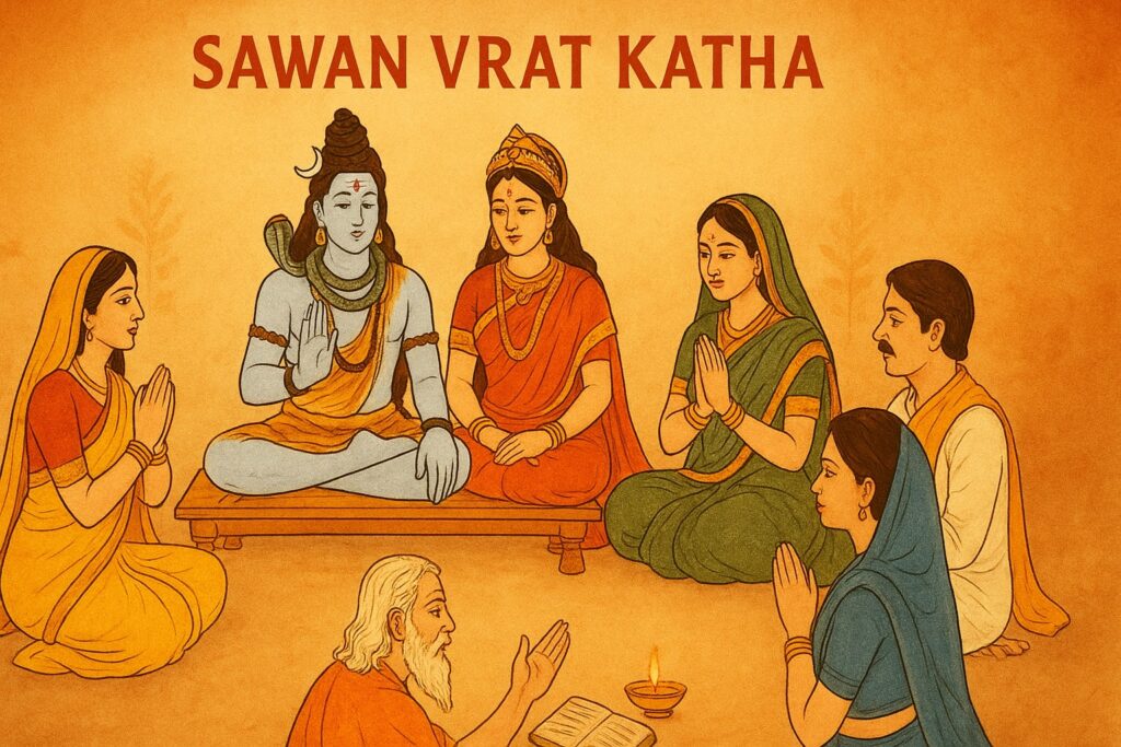 सावन व्रत कथा