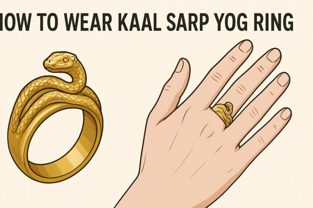 How to Wear Kaal Sarp Yog Ring